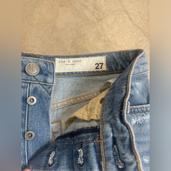 rag & bone Blue Jean Shorts - Picture 7 of 9